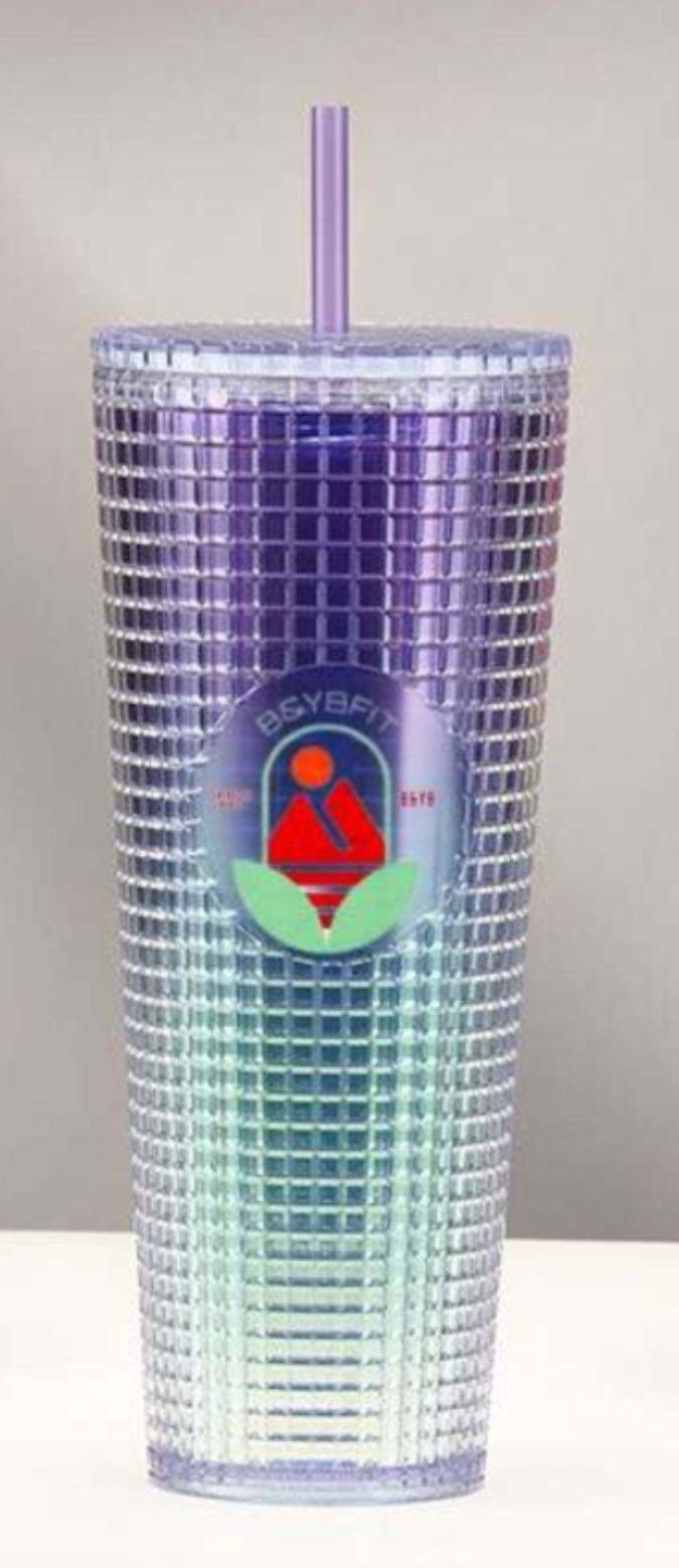 B&YBFIT Purple Horizon Tumbler