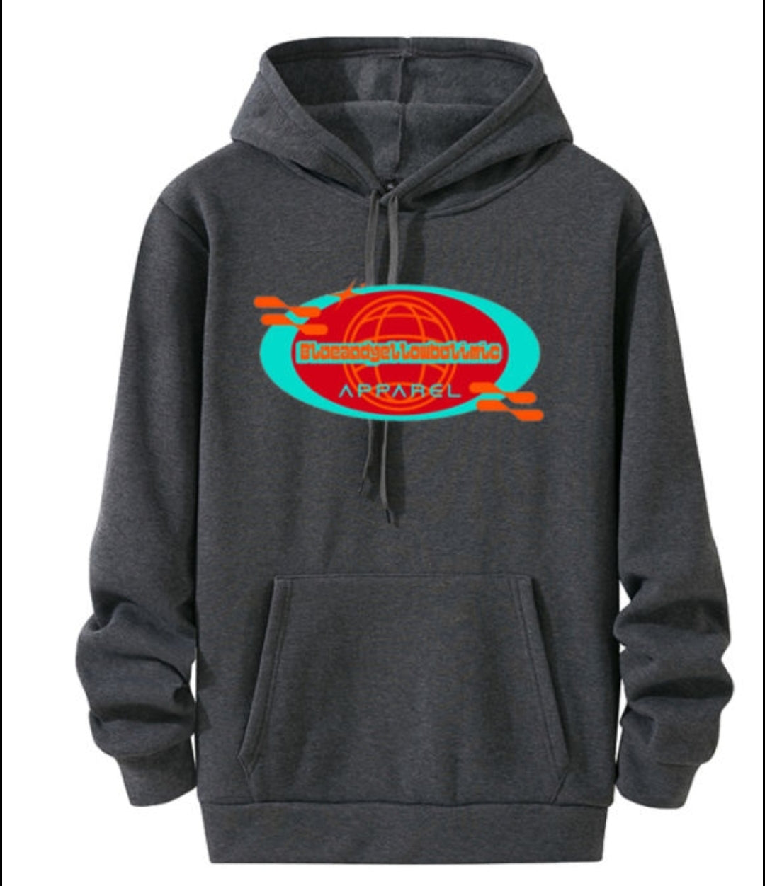 Dark Grey Colorway Blueandyellowbulimic Apparel Hoodie