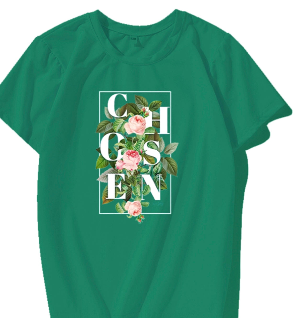 CHOSENbyB&YB Green Colorway Tee